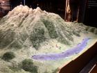 Rumipanba Museum model of where people lived along the base of Rucu Pichincha.