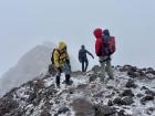 At the summit of Corazon - 15,720 feet up!
