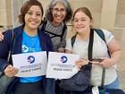 Newly arrived in Quito and greeted by our Peace Corps Response leader.