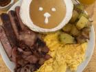 This is a dish from an American inspired brunch restaurant called Mala Brunch! All the food I miss from the US is all in this picture :,)