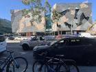 Another way to get around the city is bicycling!