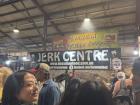 This is the food stand where I got my squid on a stick at Melbourne’s Queen Victoria Market. There were so many people! 