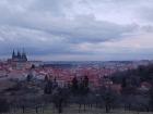 A view of the skyline in Prague