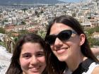 My friend and me in Athens, Greece!