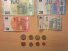 Different types of money that we use in Germany and the rest of Europe