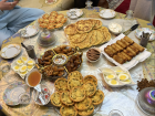 My meal at my first Iftar - I was so full after!