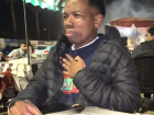 Here's Kenny trying the snail... can you tell he wasn't a fan?