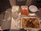 Hindu meal #1 during flight to Taipei 