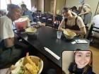 Aisa working at an udon shop