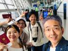 Going on a fun trip with her parents and older brother 