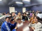 Another wonderful event involved the blue box containing the card game EIGO DAKE!
