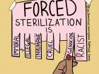 Graphic I designed over the whistleblowing case of forced hysterectomies inside a migrant detention center in Georgia 