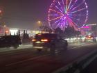 I haven't been on it yet, but I passed this ferris wheel on my walk this week!