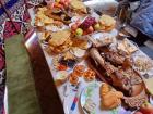 There was a TON of food prepared for the holiday. All of it looked and tasted incredible!