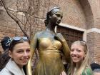 The famous Shakespearean Juliette statue in Verona