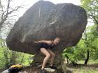 This rock was heavy!