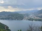 Como; you can see the towns of housing in between the mountains