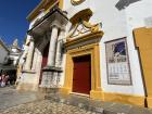 This is the Seville bullfighting stadium, a very emblematic place in the city.