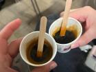 Trying out "espresso" from a local coffee shop