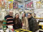  An adorable souvenir shop we stumbled on called Gran Cafe Marcel; the sweet owner, Marcel, and his wife hand draw and paint all the designs for the souvenirs