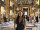 I explored a palace (Palazzo Colonna) in Rome. I love this architecture and these paintings!