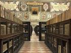 This is what a historical library in Bologna looks like. Can you imagine finding the right book here? 