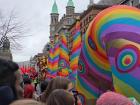 My favourite part of the parade, there were so many rainbow floats!