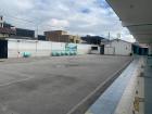 The "cancha," or the basketball court where students play during recess