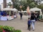 Some artisanal crafts for sale in the central park!