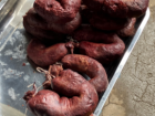 sausage made from chicken blood