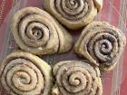 Made cinnamon rolls for my host mom for Mother's Day