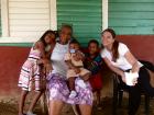 My host family I visited in Mamá Tingó