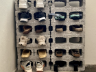 My cinder block shoe storage!