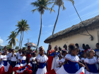 Some of my students dancing a traditional merengue