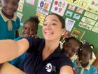With a few of my students