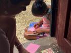 Drawing some more right outside my house
