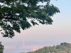 Looking in the other direction from Mount Namsan, you can see the 6th tallest building in the world, the Lotte World Tower