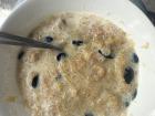 This is a dessert called chiclayo! It is like cooking and eating the insides of a pumpkin or squash. It is sweet and often served with milk.