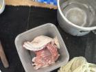This is what cuy looks like before it is cooked.