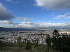 The city of Ambato is huge. Check out all those houses?