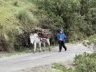 Lots of people hike on the Quilotoa Loop