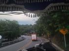 View from inside the bus between Santa Marta and Tayrona 