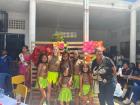Another volunteer danced Mapalé at her school for Carnaval