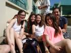My friends and I when we studied in France