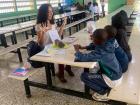 Here I am tutoring some students on letter names and sounds 