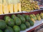 In the capital, you can spot fruit stands with a large variety of fruits! 