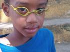 Making glasses out of twigs!