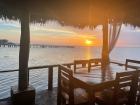 Enjoying the Monte Cristi sunset