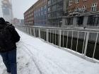 It is very snowy in Aarhus!