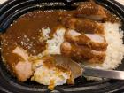 Katsu curry, and regular curry, is common and easy to find in Japan, and this one was found at a convenience store